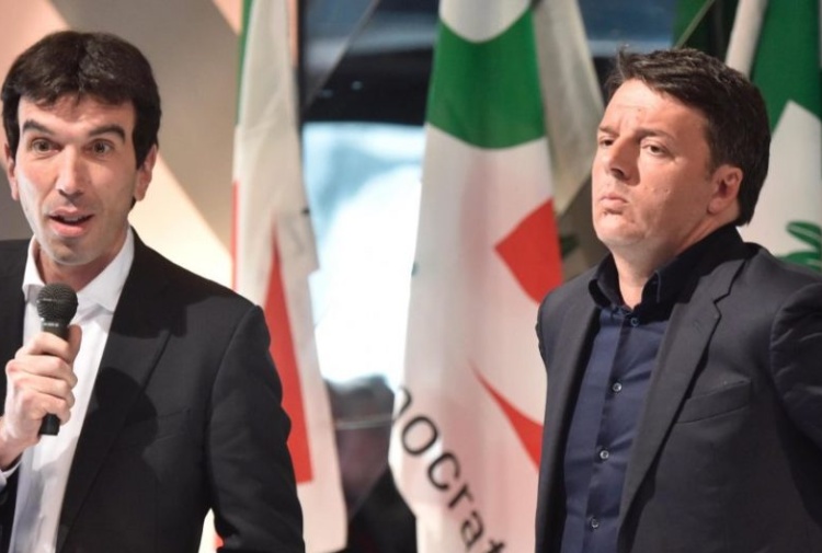 Martina con Renzi