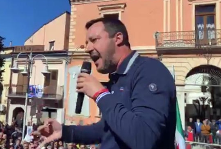 Matteo Salvini a Melfi